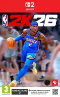 Take 2 NBA 2K26 (Game Key Card) - Für Plattform: Switch 2 - Genre: Sport - Altersfreigabe ab: 3 Jahren - Lieferart Game: Game-Key Card - Koop lokal: Nein - Multiplayer lokal: Ja