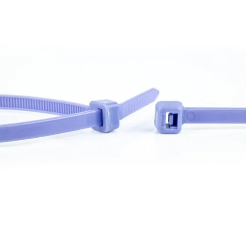 WKK 11032771 cable tie Releasable cable tie Plastic Purple 100 pc(s)