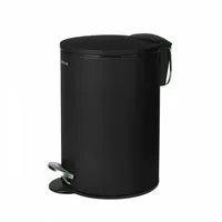Blomus Tubo 3 L Round Plastic, Steel Black
