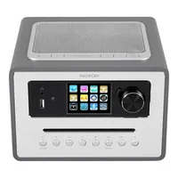 Noxon Radio/CD-Player iRadio 500 Anthrazit - Radio Tuner: Internetradio - FM - DAB+ - Stromversorgung: Netzbetrieb - Detailfarbe: Anthrazit - Ausstattung: Sleep-Timer - Schlummerfunktion - Fernbedienung - CD-Player - App - Typ: Tischradio