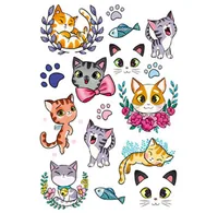 Avenue Mandarine Tattoo Set Tattoo Mania Katzen - Kategorie: Tattoo - Altersempfehlung ab: 5 Jahren