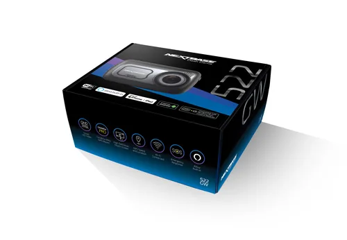 Nextbase Dashcam 522GW - Touchscreen: Ja - GPS: Ja - Rückfahrkamera: Ja - WLAN: Ja - Videoauflösung: 1440p @ 30 fps