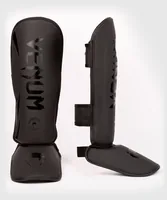 Venum Challenger Kids Shin Guards, Schwarz Gr. M - Nachhaltigkeit: Nicht angegeben - Sportart: Boxen - Farbe: Schwarz - Produkttyp: Schienbeinschoner - Grösse: M