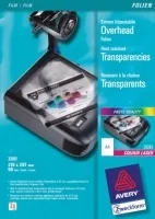 Avery 3561 printing film Laser Polyester Transparent 50 sheets
