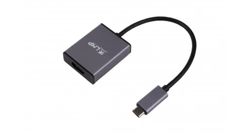 LMP Konverter USB-C – HDMI Spacegrau - Kabeltyp: Konverter - Videoanschluss Seite A: USB Type-C - Videoanschluss Seite B: HDMI