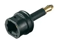 HDSupply Audio-Adapter 3.5 mm Klinke - Toslink - Kabeltyp: Adapter - Audioanschluss Seite A: 3.5 mm Klinke - Audioanschluss Seite B: Toslink - Audiokanäle: Keine