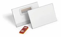 DURABLE Namensschild m Magnet verdrehsicher 54x90mm 25er PAK
