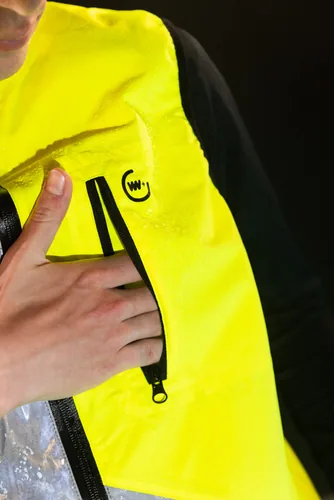 wowow Reflexweste Road Town - Farbe: Gelb - Grau - Befestigung: Oberkörper - Typ: Weste