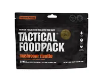 Tactical Foodpack Hauptgericht Pilz-Risotto - Produkttyp: Reis - Nährwertangabe pro: Portion - Energiegehalt (in kj): 2159 KJ - Energiegehalt (in kcal): 517 Kcal - Fett: 29 g - Gesättigte Fettsäuren: 19 g