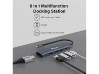 Equip Dock 5-1 USB-C->HDMI,3xUSB-A,100W USB-C 0.25m