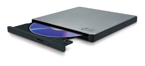 Externer DVD-Brenner HLDS GP57ES40 Slim USB silver