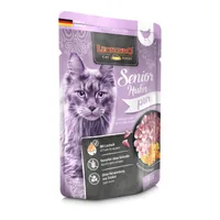 Leonardo Cat Food Nassfutter Senior Huhn Pur, 85 g - Tierbedürfnis: Haut & Fell - Geschmacksrichtung: Geflügel - Zertifikate: Keine Zertifizierung - Fleischsorte: Huhn - Packungsgrösse: 85 g - Futtereigenschaft: Getreidefrei - Ohne Zuckerzusatz