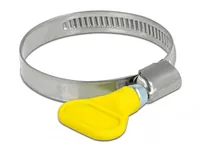 Delock Schlauchschellen-Set Edelstahl 400 SS 32-50 mm, Gelb 5 Stück - Detailfarbe: Gelb - Art: Schlauchschellen
