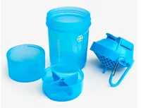 Smartshake Original2Go 600 ml, Blau - Material: Kunststoff - Eigenschaften: BPA-frei - Wiederverwendbar - Zertifikate: Keine Zertifizierung - Spülmaschinenfest: Ja - Volumen: 600 ml - Farbe: Blau
