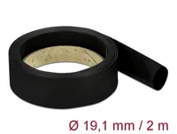 DELOCK Schrumpfschlauch 2 m x 19,1 mm schwarz