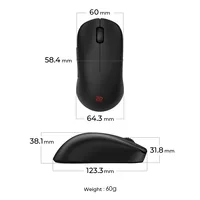 ZOWIE U2-DW mouse Gaming Right-hand RF Wireless 3200 DPI