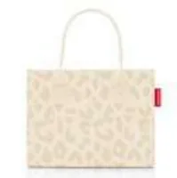 Reisenthel Tasche Daily Shopper XS Leo Vanilla - Breite: 27 cm - Detailfarbe: Beige - Weiss - Material: Polyester - Höhe: 21 cm - Länge: 14 cm