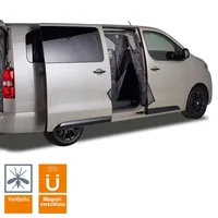 Van Quito Schiebetürenmoskitonetz, Magnet RV, links Citroën, Fiat - Passt zu Automarke: Citroën - Fiat - Opel - Peugeot - Toyota - Einbauseite: Fahrerseite (links) - Material: Fiberglas - PVC - Nachhaltigkeit: Nicht angegeben - Farbe: Schwarz