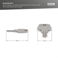 Digitus DN-19 KEY-9473 accessoire de racks