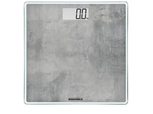 Soehnle Style Sense Compact 300 Square Grey Electronic personal scale