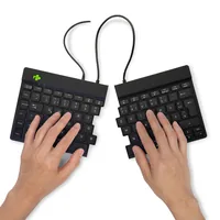 BREAK ERGONOM KEYBOARD QWERTZ DE BLACK WIRED