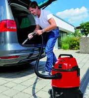 Einhell Nass-/Trockensauger  TC-VC 1825 - Motorleistung: 1250 W - Staubbehältervolumen: 25 l - Gewicht: 4.3 kg - Schlauchlänge: 2.5 m - Gerätesteckdose: Nein - Blasfunktion: Ja