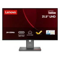 ThinkVision P32UD-40 (80 cm (31.5 Zoll), schwarz, UltraHD/4K, IPS, HDMI, DP, Thunderbolt 4, USB-Hub, 120Hz Panel)