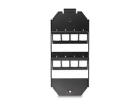 DELOCK Keystone Halterung 8 Port für Bodentank