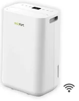 Ecofort Luftentfeuchter ecoQ DryAir 13 l Complete 30 m² - Typ: Entfeuchter - Funktionen: Display - Entfeuchten - Fernsteuerung über App - Hygrostat - Kindersicherung - Luftfeuchtigkeitsanzeige - Luftfeuchtigkeitsreglung - Luftreinigung - Schwenkfunktion -