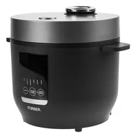 FURBER Reiskocher KUN 2 L, Schwarz - Funktionen: Warmhalten - Kochen - Detailfarbe: Schwarz - Leistung: 350 W - Warmhaltefunktion: Ja - Timerfunktion: Ja - Volumen: 2 l