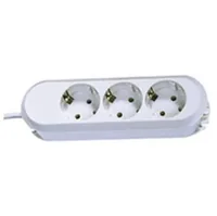 Bachmann SMART 3xCEE7/3 weiß Strom 1,5m CEE7/7