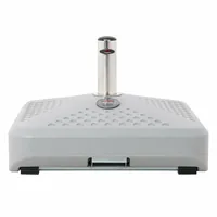 Doppler 85499AGRO base per ombrelloni da cortile Grigio Plastica, Acciaio