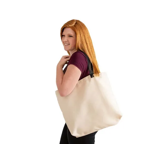 Cricut Infusible Ink Tote Blank Polyester Beige Femme Sac fourre-tout