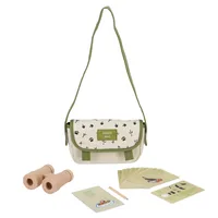 Esschert Design Entdecker-Tasche Vögel Stoff - Altersempfehlung ab: 36 Monaten - Detailfarbe: Grün - Nachhaltigkeit: Nicht angegeben