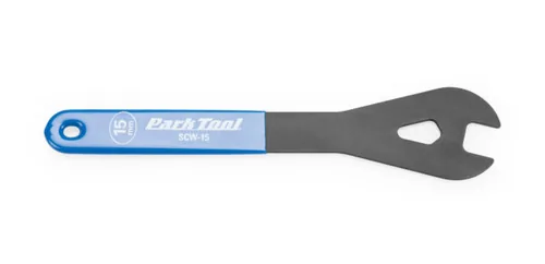 ParkTool Konusschlüssel SCW-15, 15 mm - Fahrrad Werkzeugtyp: Konusschlüssel - Nachhaltigkeit: Nicht angegeben - Set: Nein - Farbe: Blau - Schwarz