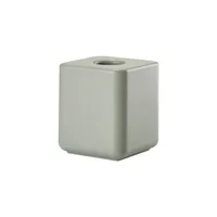 Zone Denmark Kosmetiktuchbox Ume Eukalyptus 13 x 13 cm - Wandmontage: Nein - Befestigung: Mobil oder stationär - Utensilienhalter Typ: Papiertuchspender - Detailfarbe: Eukalyptusgrün - Detailmaterial: Kunststoff - Grundmaterial: Kunststoff