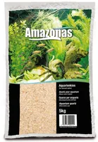 AMAZONAS Bodengrund Quarzsand 0-1 mm, 5 kg, Braun - Farbe: Braun - Bodengrund: Passiv - Beschaffenheit: Sand - Material: Quarz - Packungsgrösse: 5 kg