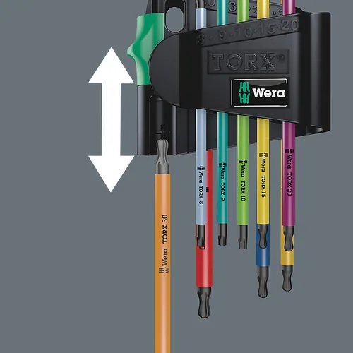 Winkelschlüsselsatz 967 SPKL/9 TORX, Schraubendreher