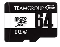 Card Team U1 C10 MicroSD + ADP  64GB