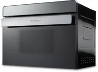 Trisa Dampfgarer Combi Steamer 40 l - Detailfarbe: Schwarz - Ausstattung: Timer - Einstellbare Temperatur - Funktionen: Backen - Heissluft - Dampfgaren - Dörren - Leistung: 2400 W