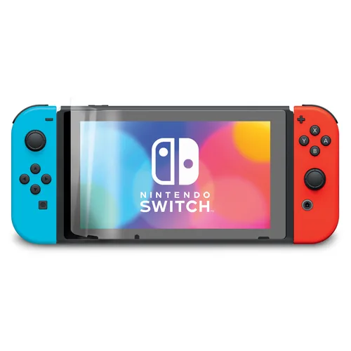 PDP 500-219-EU, Displayschutz, Nintendo Switch, Transparent, Kratzresistent, Splitterfrei, Klare Bildschirmschutzfolie, Nintendo