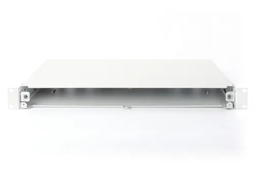DIGITUS LWL Spleißbox 1HE unbestückt ausziehbar schnellversc