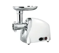 Ohmex OHM-DUETTO-PLUS mincer 500 W Stainless steel, White