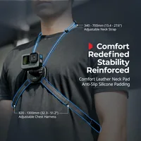 Smallrig Quick Release Nackenstütze für Action-Kameras - Detailfarbe: Schwarz