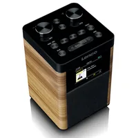 Lenco DAB+ Radio PDR-060WD Schwarz/Weiss - Radio Tuner: FM - DAB+ - Stromversorgung: Akkubetrieb - Detailfarbe: Weiss - Schwarz - Ausstattung: Micro-SD-Slot - Display - Weckfunktion - Fernbedienung - Lautstärkeregler - Typ: Tischradio