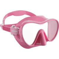 CRESSI Tauchmaske F1 Pink - Detailfarbe: Pink - Zielgruppe: Unisex - Produkttyp: Tauchmasken - Material: Glas - Silikon - Schuhgrösse (EU): Keine