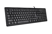 A4Tech KR-92 keyboard Universal USB QWERTY English Black