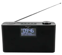 soundmaster DAB+ Radio DAB700SW Schwarz - Radio Tuner: FM - DAB+ - Stromversorgung: Batteriebetrieb - Netzbetrieb - Detailfarbe: Schwarz - Ausstattung: Micro-SD-Slot - Sleep-Timer - Equalizer - Display - Weckfunktion - MP3 Player - Schlummerfunktion - Fre