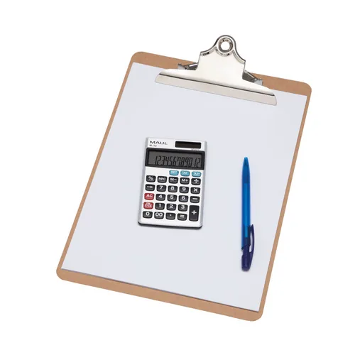 MAUL M112 Taschenrechner Tasche Display-Rechner Silber