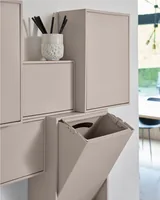 ReCollector Recyclingbehälter 12 l, Silver Cloud Grey - Anzahl Behälter: 1 - Fassungsvermögen: 12 l